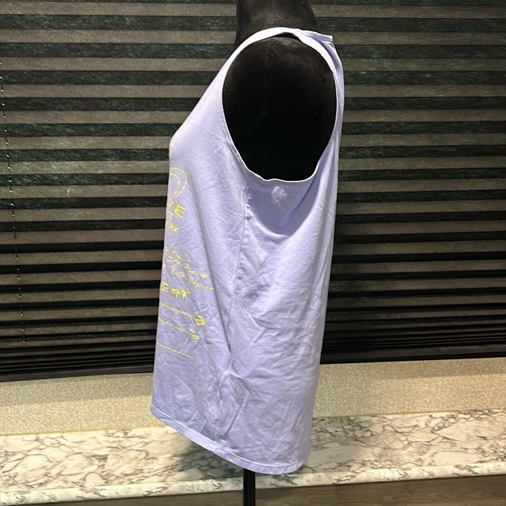 Under Armour Girls Purple Heat Gear “Dream & Believe” Front Print Tank YXL - Picture 2 of 8